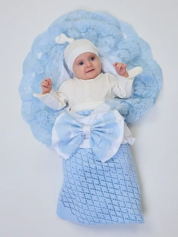 Конверт на выписку для новорожденных летний