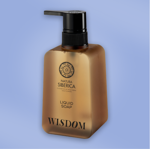 Жидкое мыло Natura Siberica диспенсер 450 мл Shades of Siberia Wisdom