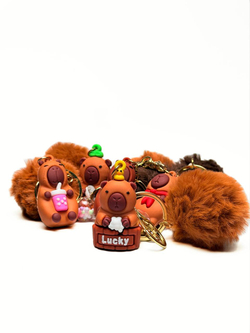 Брелок "Капибара" 4-5 см оптом