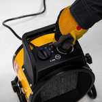 Тепловая пушка, керамический нагреватель (тепловентилятор) DHC 3-150, 220 В, 0,025/1,5/3 кВт, DENZEL 96431