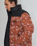 Пуховик Anteater Downjacket RF Print терракотовый