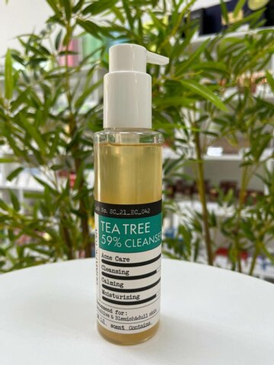 Очищающий гель Derma Factory "Tea Tree", для проблемной кожи, с экстрактом чайного дерева