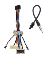 Комплект рамки с разъёмами 9" Renault Duster 1 2015-2020, Lada Largus 2021+ (без мультируля) большая МАТ - Car-Smart 7088TA