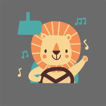 ЛЬВЕНОК В МАШИНЕ