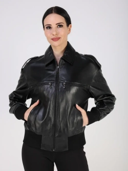 Кожаная куртка демисезонная