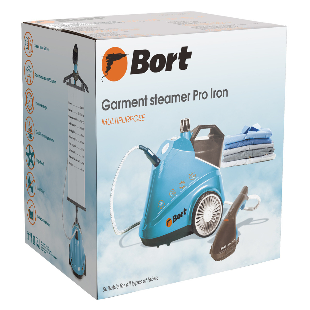 Отпариватель для одежды BORT Pro Iron