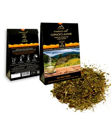 Эко-чай "Таныс" (повышает иммунитет) - ручной сбор целебных трав 100 гр