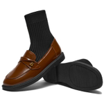 BATA Stretch & Sock Boots Women"s Brown/Black