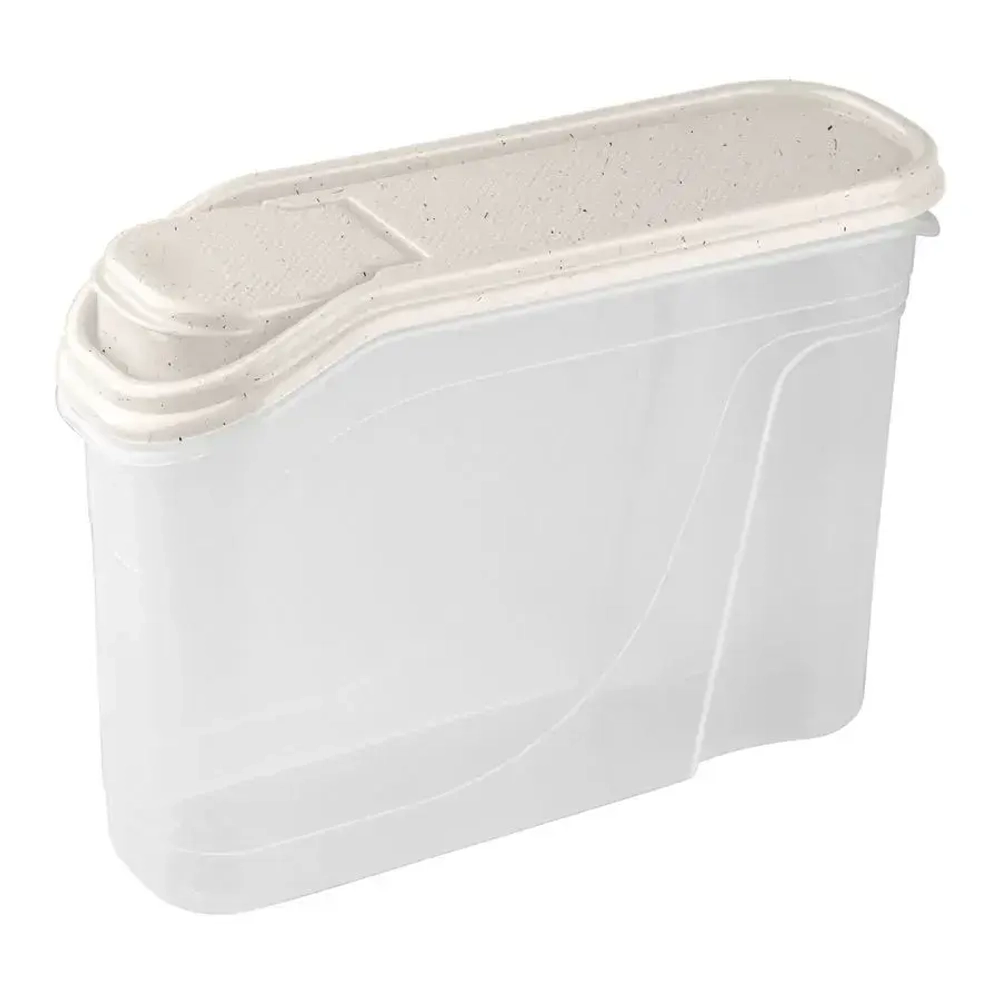 Емкость для сыпучих продуктов 1,5 л (Бежевый флэк)