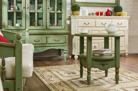 арт. 2029 Стол (средний) Кантри 660х660х640