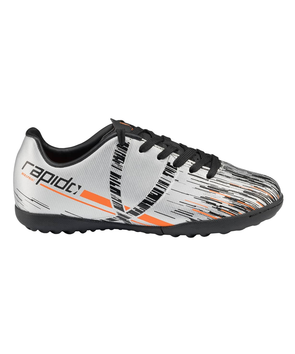 Бутсы многошиповые Rapido TF Silver/black, детский