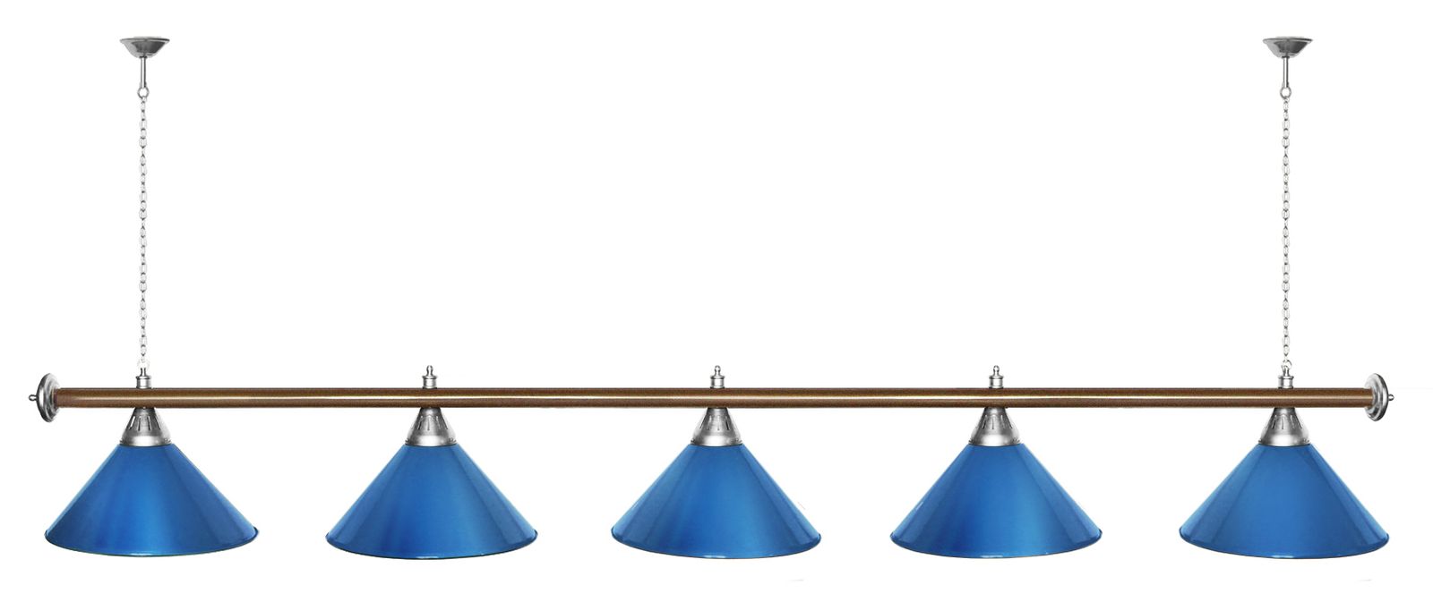 Лампа STARTBILLIARDS 5 пл. (плафоны золотые,штанга золотая,фурнитура золото) фото №70