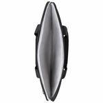 Сумка портфель HEIKKI PROFITABLE (ХЕЙКИ) с отделением для ноутбука 14", 2 кармана, черная, 26х36х3 см, 272598