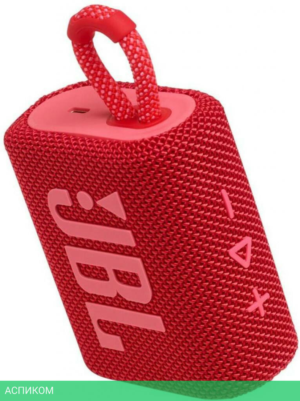 Беспроводная колонка JBL Go 3 красный (JBLGO3RED)