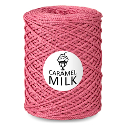 Шнур Caramel Milk, 3мм, 300м, 100% полиэфир (1 шт.)