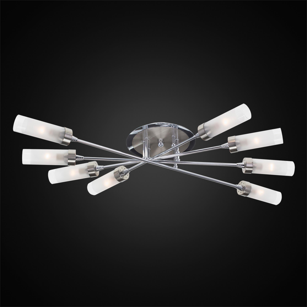 Citilux Хеликс CL109181 Люстра потолочная Матовый Хром