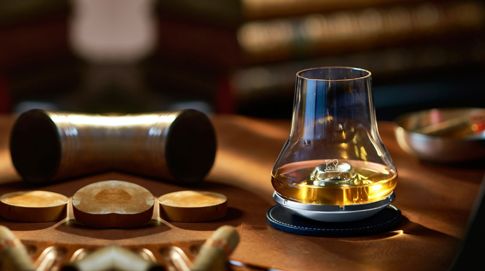 Бокал для дегустации виски с подставкой 380мл Peugeot Les Impitoyables Франция фото 2