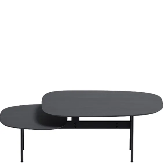 Журнальный столик Step L, черный ясень