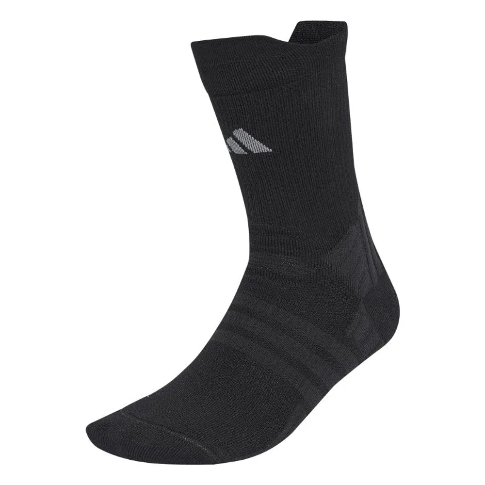 Теннисные носки Adidas Cushioned Crew 1P - black/grey heather