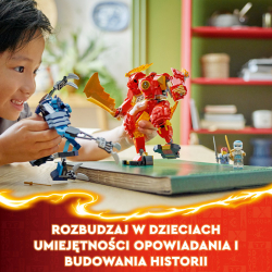 Конструктор LEGO Ninjago 71808 Огненный мех Кая — фото 13