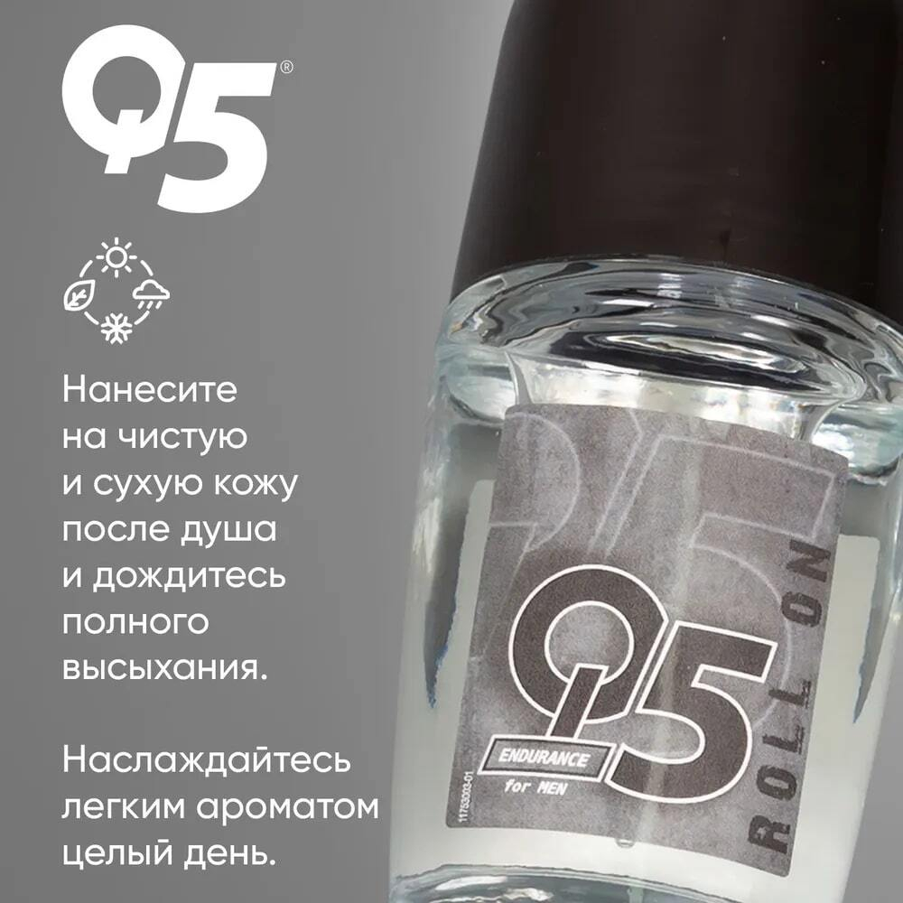 Антиперспирант мужской Q5 Endurance 50 мл