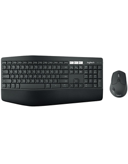 920-008232 Logitech Клавиатура + мышь MK850 Perfomance Black USB заводская гравировка RU/LAT