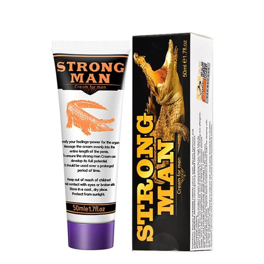 Strong Man — мужской крем для увеличения и усиления ощущений