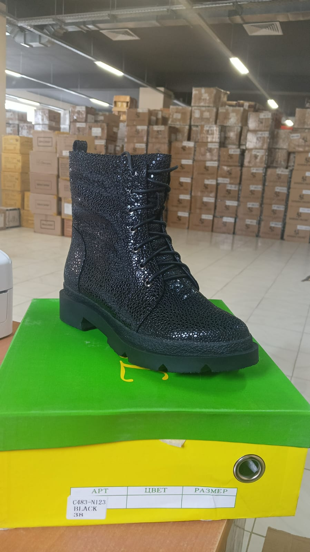 Полусапожки женские IZEL C483-N123