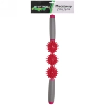 Массажер для тела Sportage «Perfection» универсальный (3 ролика) 41*5.5 см, микс цветов