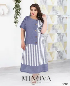 Платье летнее в полоску Minova 450-2-2