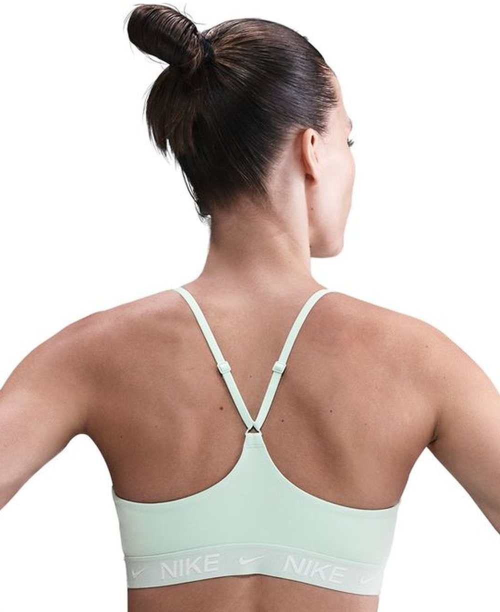 Теннисный бюстгальтер Nike Indy Light Support Padded Adjustable Sports - mint foam