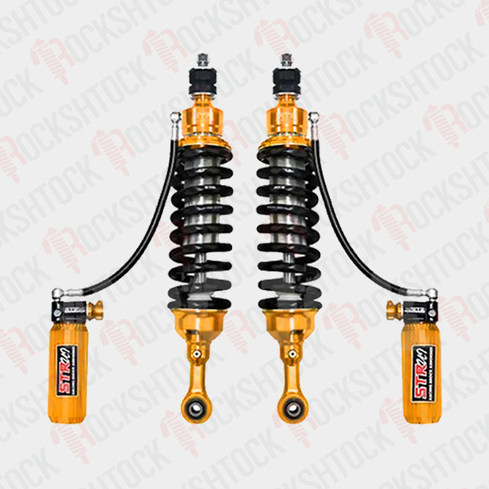 Toyota Land Cruiser 300 Стойки передние (койловеры) для лифта 2" золото