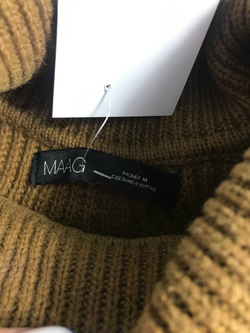 Джемпер Maag с воротом для модного образа, маркировка М, визуально на 46 размер