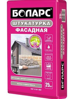 Штукатурка фасадная Боларс 25 кг