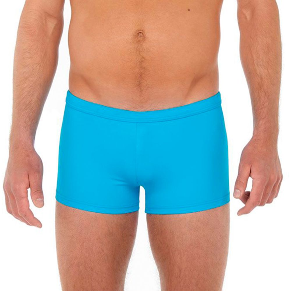 Мужские плавки боксеры бирюзовые HOM Sea Life 40-2535-00PF
