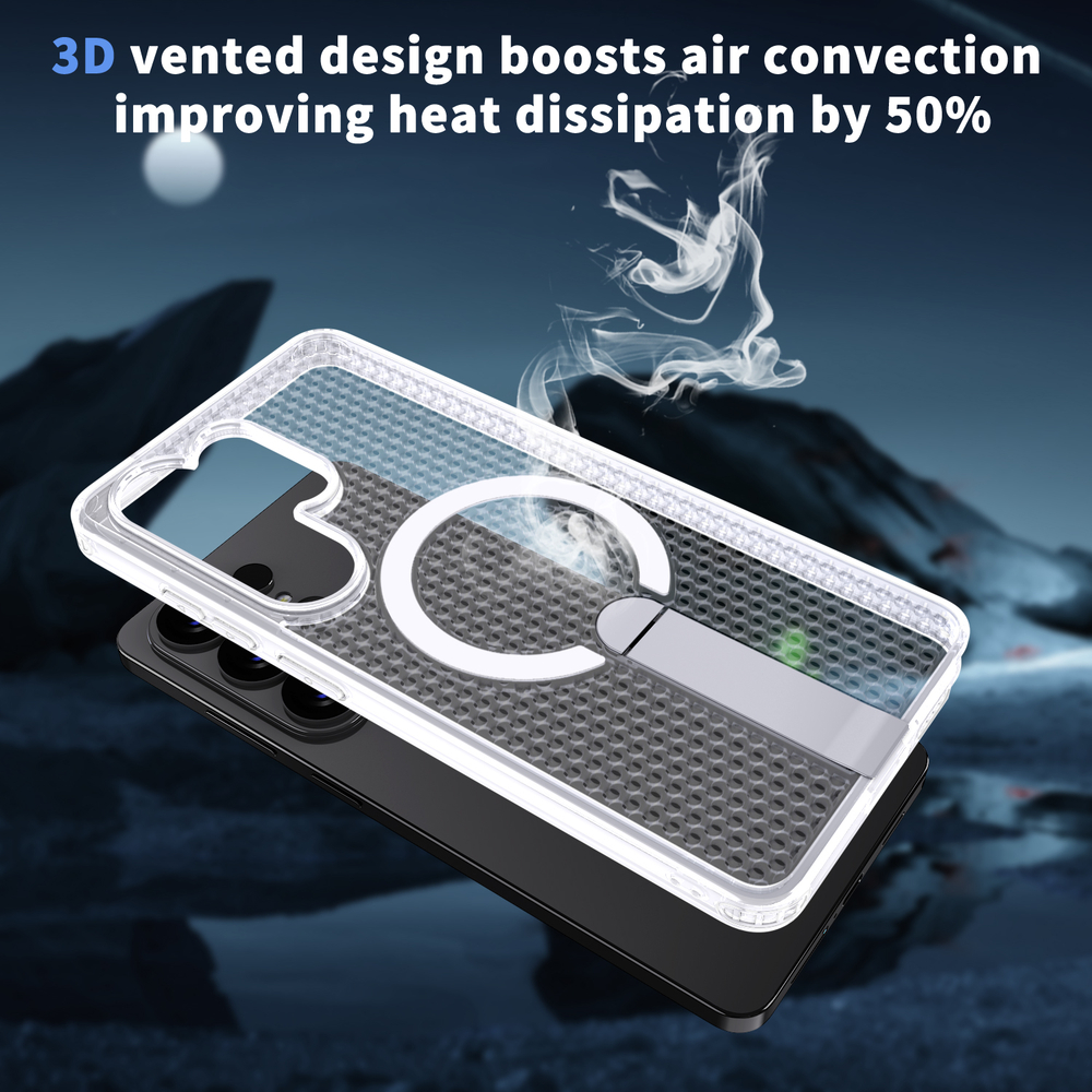 Прозрачный чехол Mesh Pro Magnetic Case для Samsung Galaxy S26 Ultra