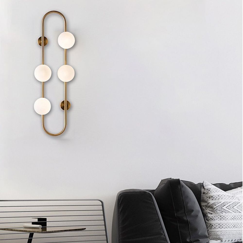 Настенное Бра Hoop Wall H115 Gold By Imperiumloft