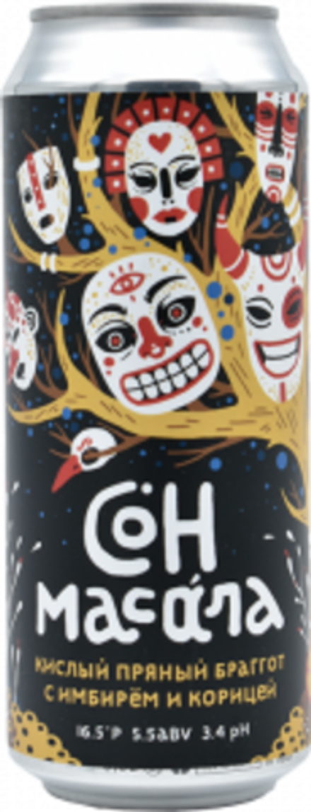 Медовуха Чаща Сон Масала / Mead Chascha Son Masala 0.45 - банка