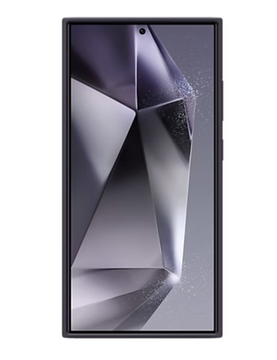 Чехол-накладка Silicone Case S24 Ultra ( Темно фиолетовый)