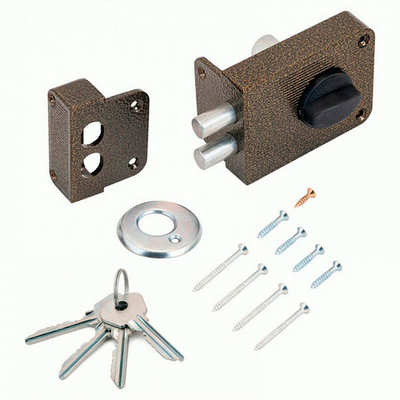 Замок Димитровград накладной ЗН1-3 Бронза (16)