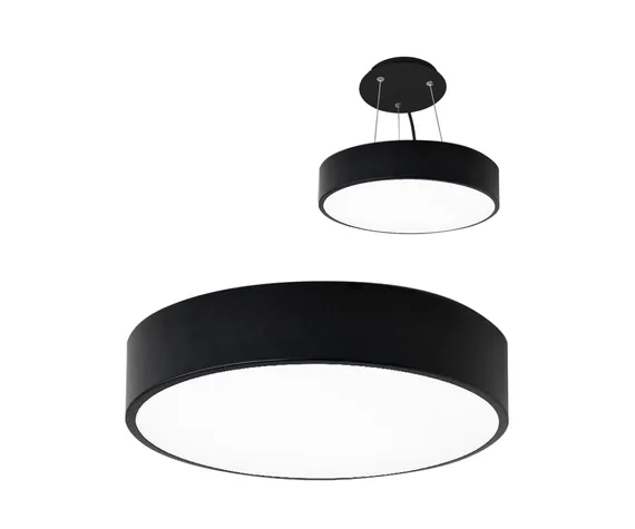 05460,19 Светильник Медина черный d60 Led 48W