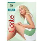 Conte Solo колготки класс. с шортиками 15 den nero р.5