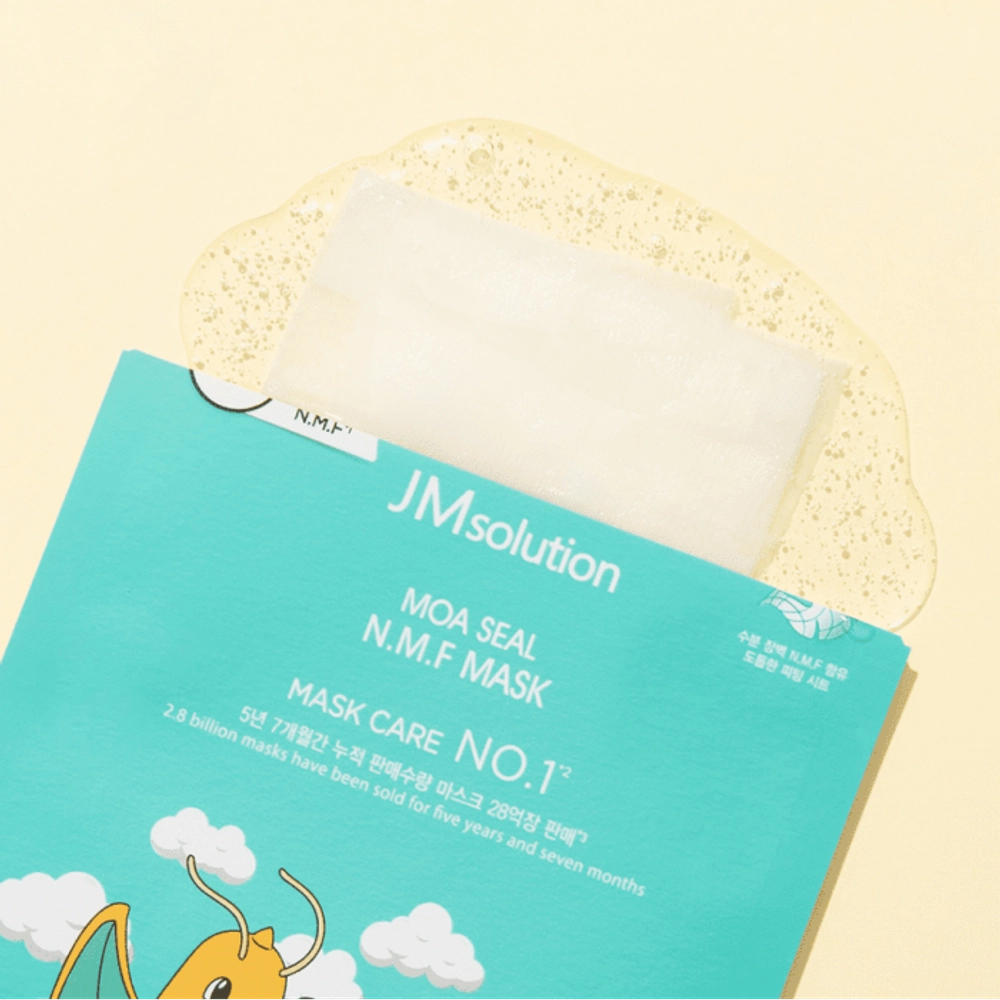 Набор тканевых масок JmSolution Pokemon Moa Seal N.M.F Mask 3 шт по 28 мл