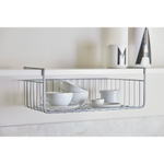 Корзина для хранения подвесная granli, 38,8х24,5х15 см, серая