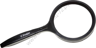 ЗУБР для чтения, 3х /5х кратное увеличение, d 75 мм, лупа (40540-75)