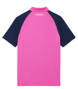 Теннисное поло Lacoste Ultra Dry Colorblock Tennis
