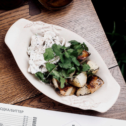 Тарелка глубокая 31.8см Casafina By Costa Nova Madeira Harvest Mediterranea кремовая