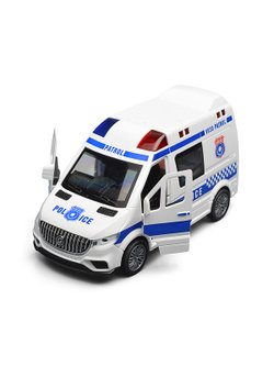 Машинка Служебный транспорт со светом и звуком (YM-9930F)