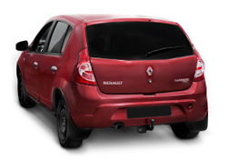 Фаркоп c электрикой Smart для Renault Sandero I поколение 2009-2014, шар A, 1200/75 кг, F.4714.001