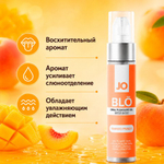 Стимулирующий оральный гель с десенсибилизацией JO - BLO, манго-персик, 30 мл